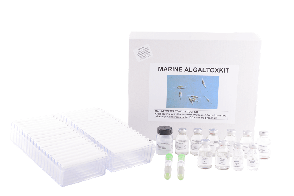 Microbiotests Algaltoxkit M_marine algae toxicity test with Phaeodactylum tricornutum
