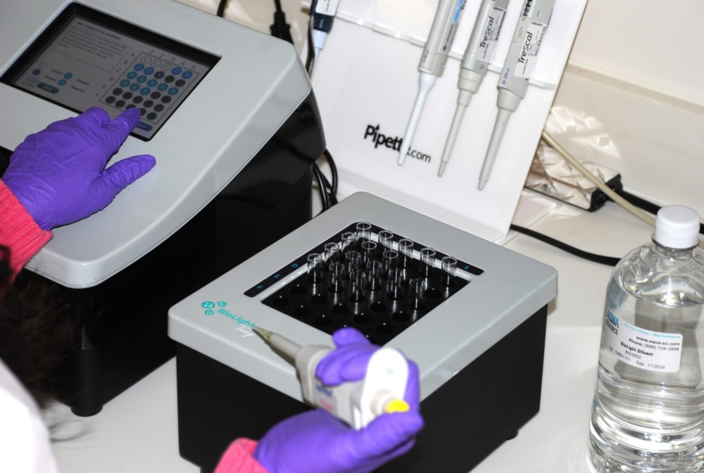 Biolight Toxy Luminometer for acute toxicity testing with Aliivibrio fischeri
